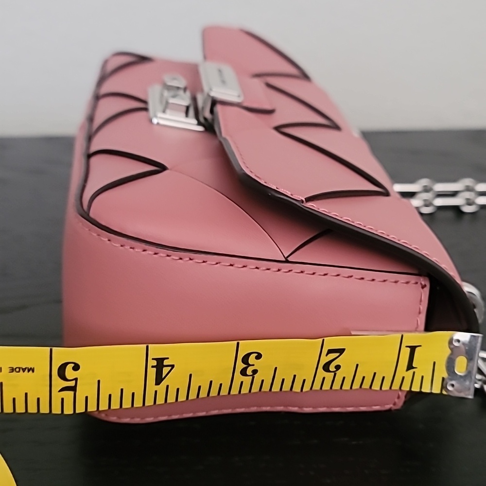 Michael KorsTribeca Small Convertible Chain Shoulder Bag In Rose - Picture 9 of 14
